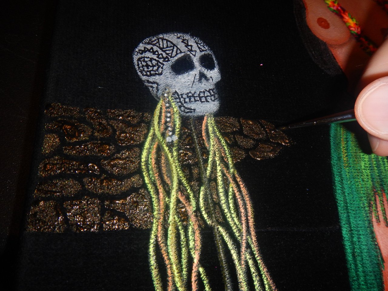 Ron House black velvet (114)