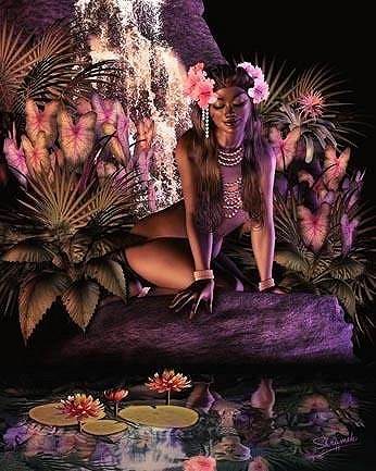 Twilight at the Lotus Pool