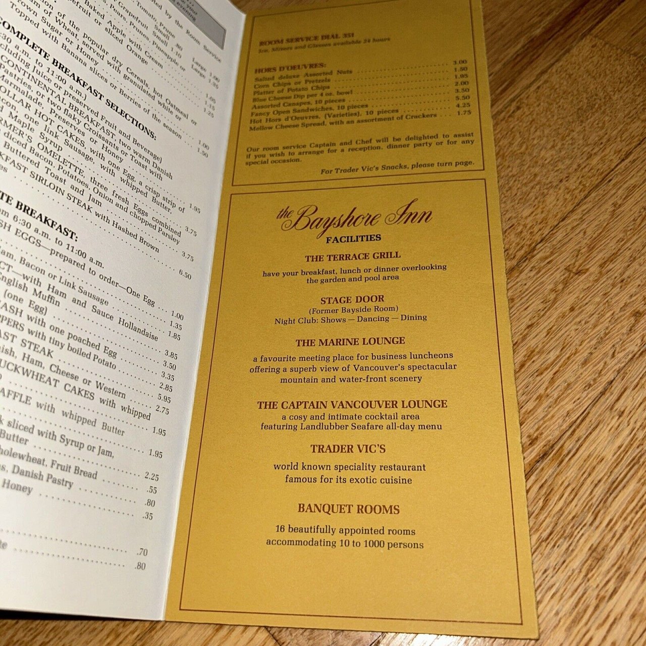 1974 Bayshore Room Service 2