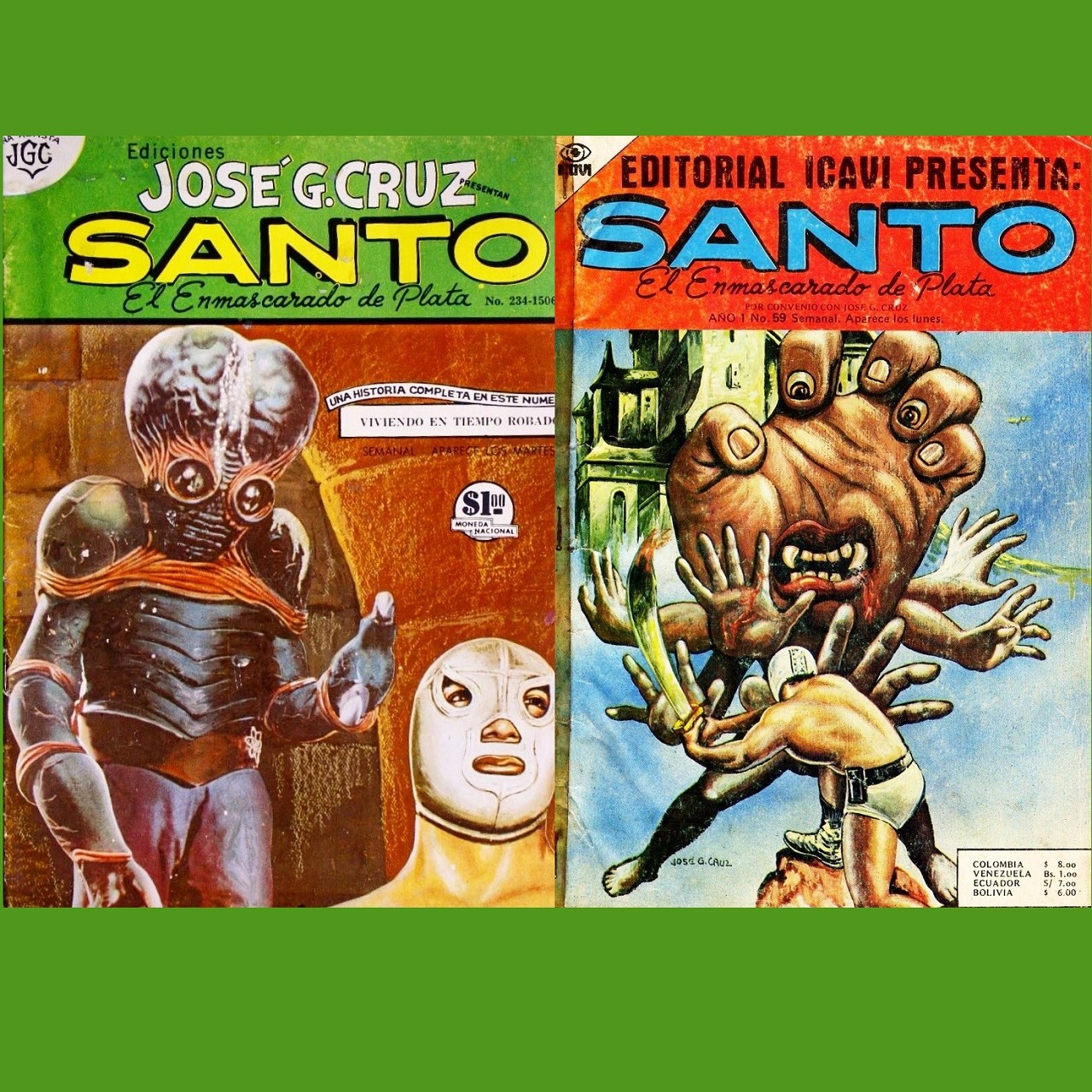 santo and alien