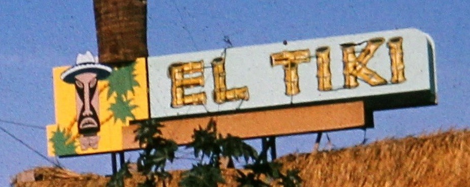 El Tiki Sign Original