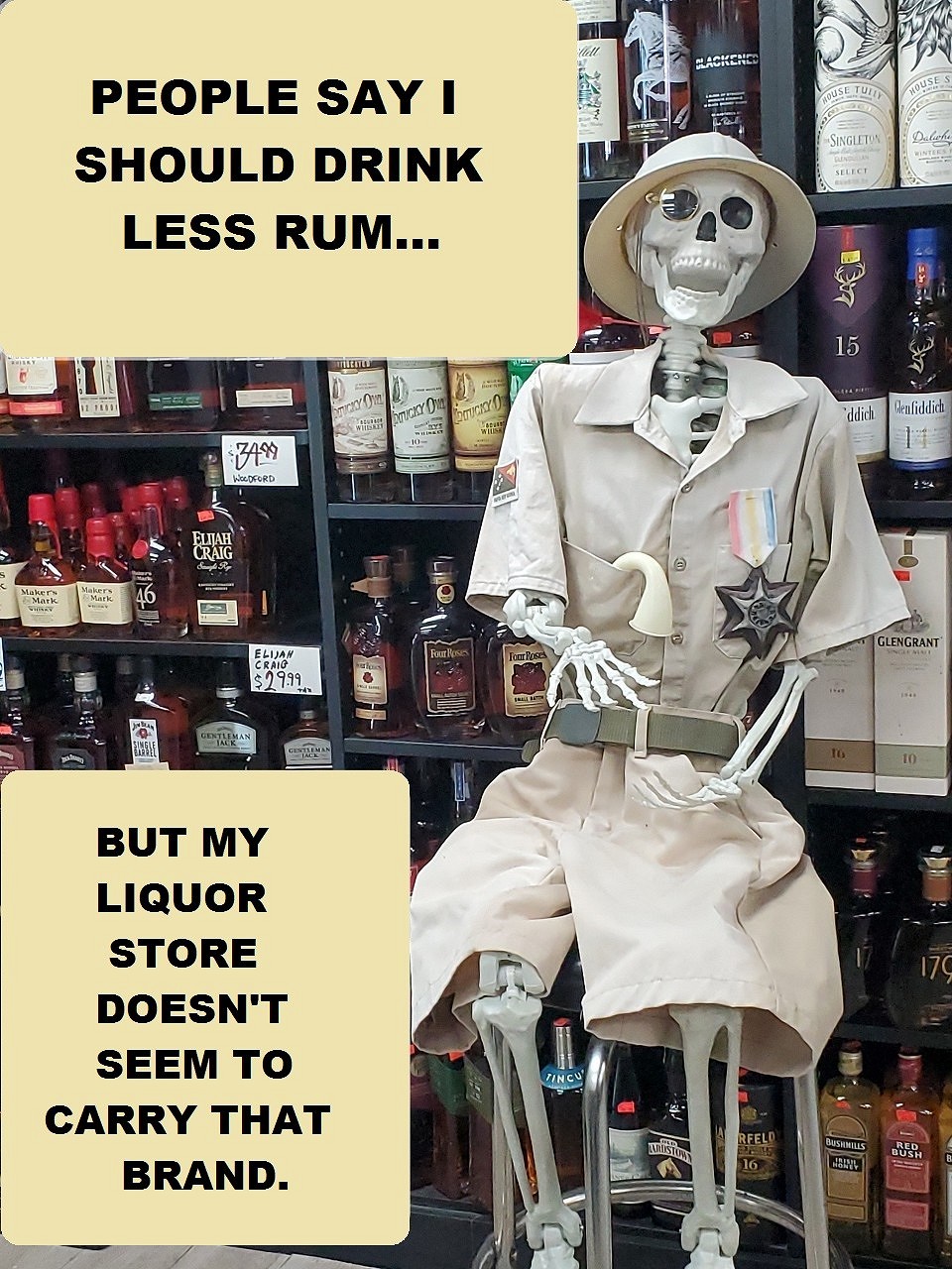 Less Rum