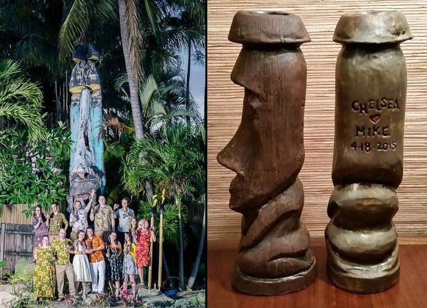 Mike-Chelsea-wedding_Tiki-Diablo-moai-mug_2015